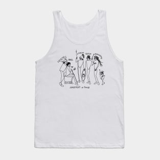 The Paris trial Tank Top